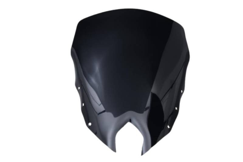 avdb-Moto Windschild/Windschutzscheibe kompatibel mit Yamaha XJ6 Diversion XJ-6 2010-2017 Polycarbonat (Schwarz) von aVDB