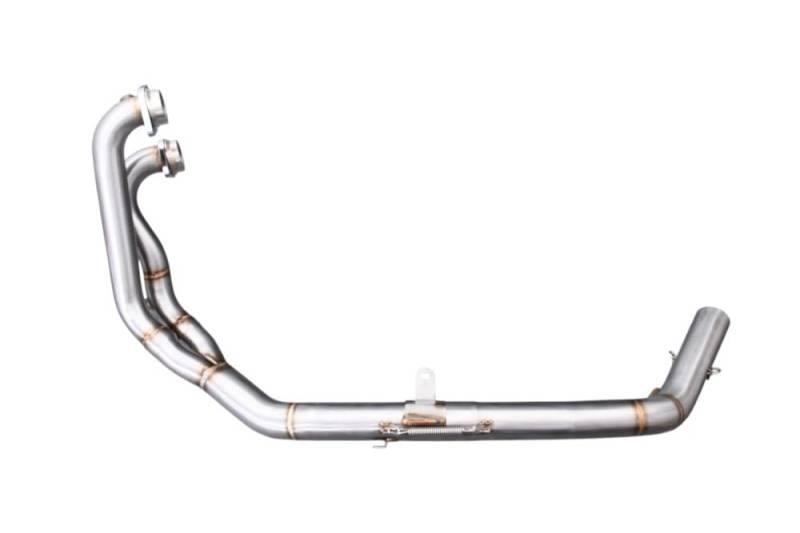 avdb-moto Auspuffkrümmer/Auspuffleitung D:48mm kompatibel mit APRILIA Tuareg 660 2022-2024 in Edelstahl von aVDB