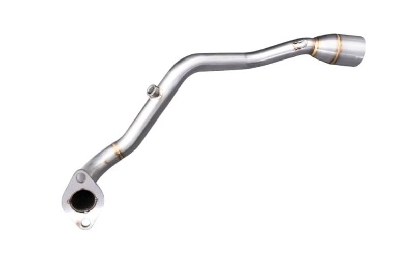 avdb-Moto Auspuffkrümmer/Auspuffleitung D:51mm kompatibel mit Yamaha NMAX 125/155 2021-2024 in Edelstahl von aVDB