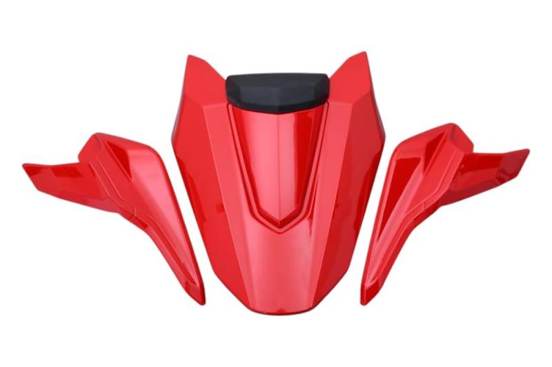 avdb-moto Soziusabdeckung/Sitzabdeckung kompatibel mit HONDA CB650R CB 650 R 2021-2023, CBR 650 R 650R RH01 2021-23, CBR 650 R 650R 2019-20, CB650R CB 650 R 2019-20 ABS Kunststoff (Rot) von aVDB