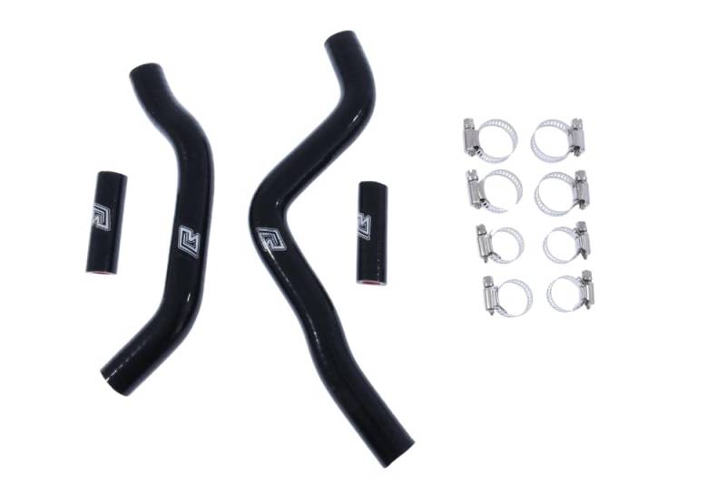 avdb-moto Wasser kühlerschlauch-Set kompatibel mit KAWASAKI KX 125 2004-2008 (Schwarz) von aVDB