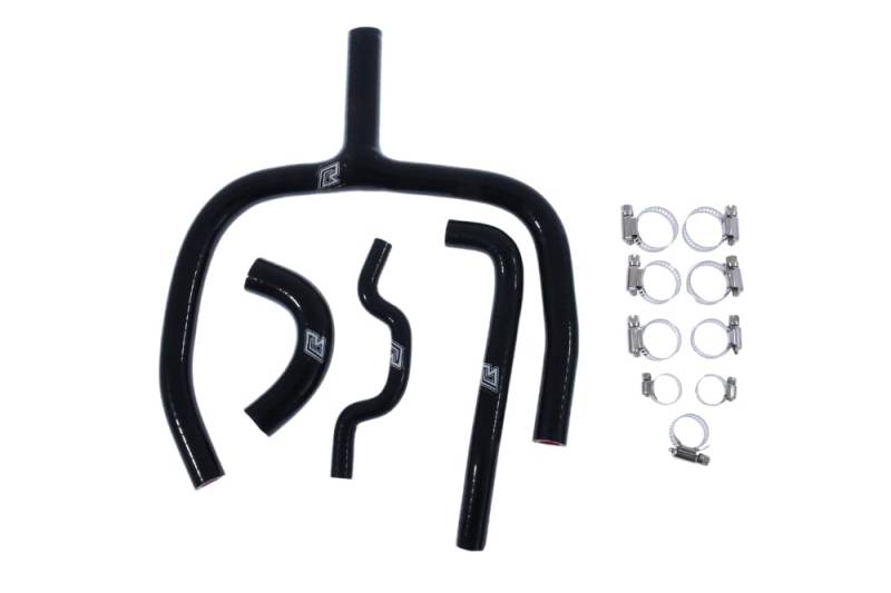avdb-moto Wasser kühlerschlauch-Set kompatibel mit KAWASAKI KX 250 F KXF 2009-2011, KX 250 F KXF 2012, KX 250 F KXF 2013-2016 (Schwarz) von aVDB