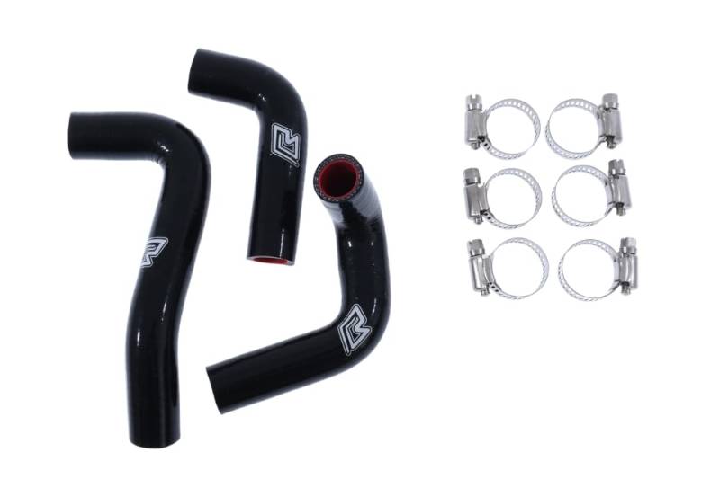 avdb-moto Wasser kühlerschlauch-Set kompatibel mit KAWASAKI KX 60 1985-2003, SUZUKI RM 60 2003 (Schwarz) von aVDB