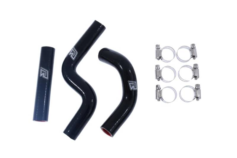 avdb-moto Wasser kühlerschlauch-Set kompatibel mit KAWASAKI KX 80 1998-2000, KX85/KX85 II BIG WHEELS 2001-2013, KX 100 1998-2013 (Schwarz) von aVDB
