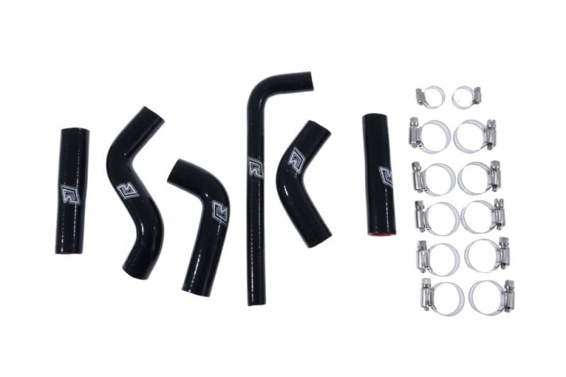 avdb-moto Wasser kühlerschlauch-Set kompatibel mit KTM EXC 400 RACING/SIX DAYS 2003-2007, EXC 450 RACING/SIX-DAYS 2003-2007, EXC 525 RACING/SIX DAYS 2003-2007 (Schwarz) von aVDB