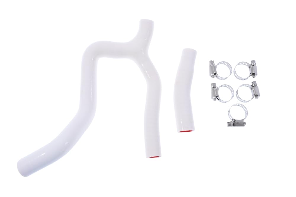 avdb-moto Wasser kühlerschlauch-Set kompatibel mit KTM SXF 250 /XC250F 2019-2022, HUSQVARNA FC 250 2019-2022, GASGAS EX250F 2021-2023, MC250F 2021-2023 (Weiss) von aVDB