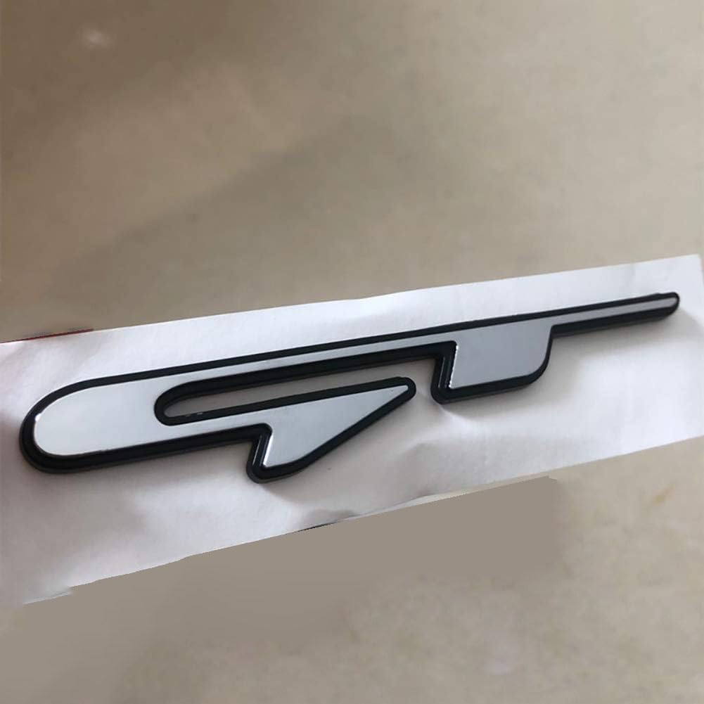 Logo Auto Emblem für Peugeot 206 308 GT Line, Abzeichen Logo Buchstaben Wort Emblem Aufkleber, Zeichen Emblem Logo Abzeichen Sticker Abziehbilder von abrupt
