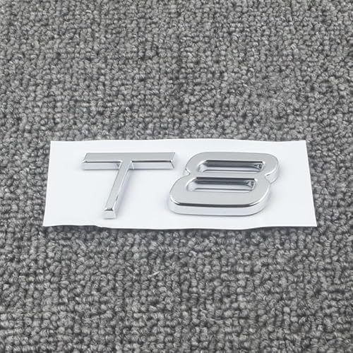 Logo Auto Emblem für Volvo AWD T3 T4 T5 T6 T8 B3 B4 B5 B6 V8, Abzeichen Logo Buchstaben Wort Emblem Aufkleber, Zeichen Emblem Logo Abzeichen Sticker Abziehbilder,F von abrupt