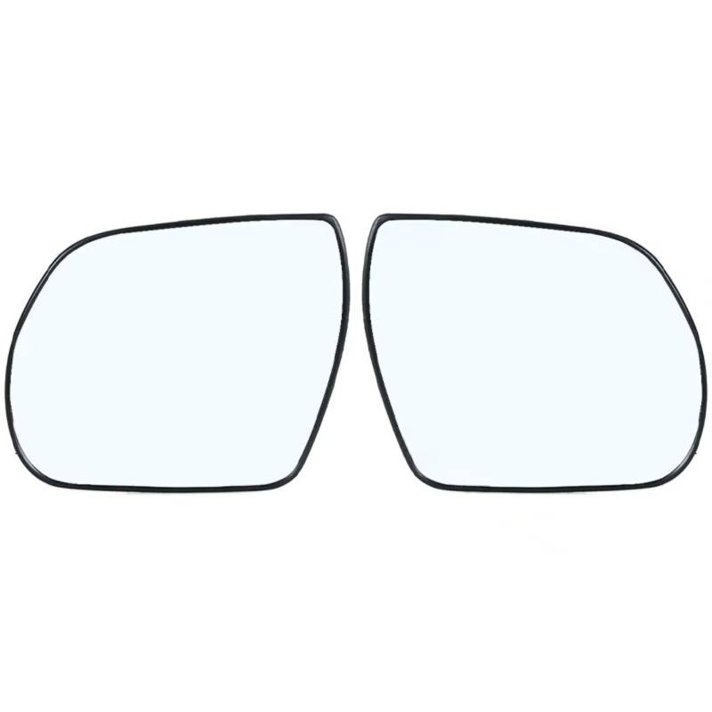Kompatibel Mit Hyundai Für Santa Fe 2010 2011 2012 Auto-Rückspiegel-Glaslinsen-Zubehör Mit Heizung OEM: 87621-3J000 87611-3J000(Only Left) von abywrpagg