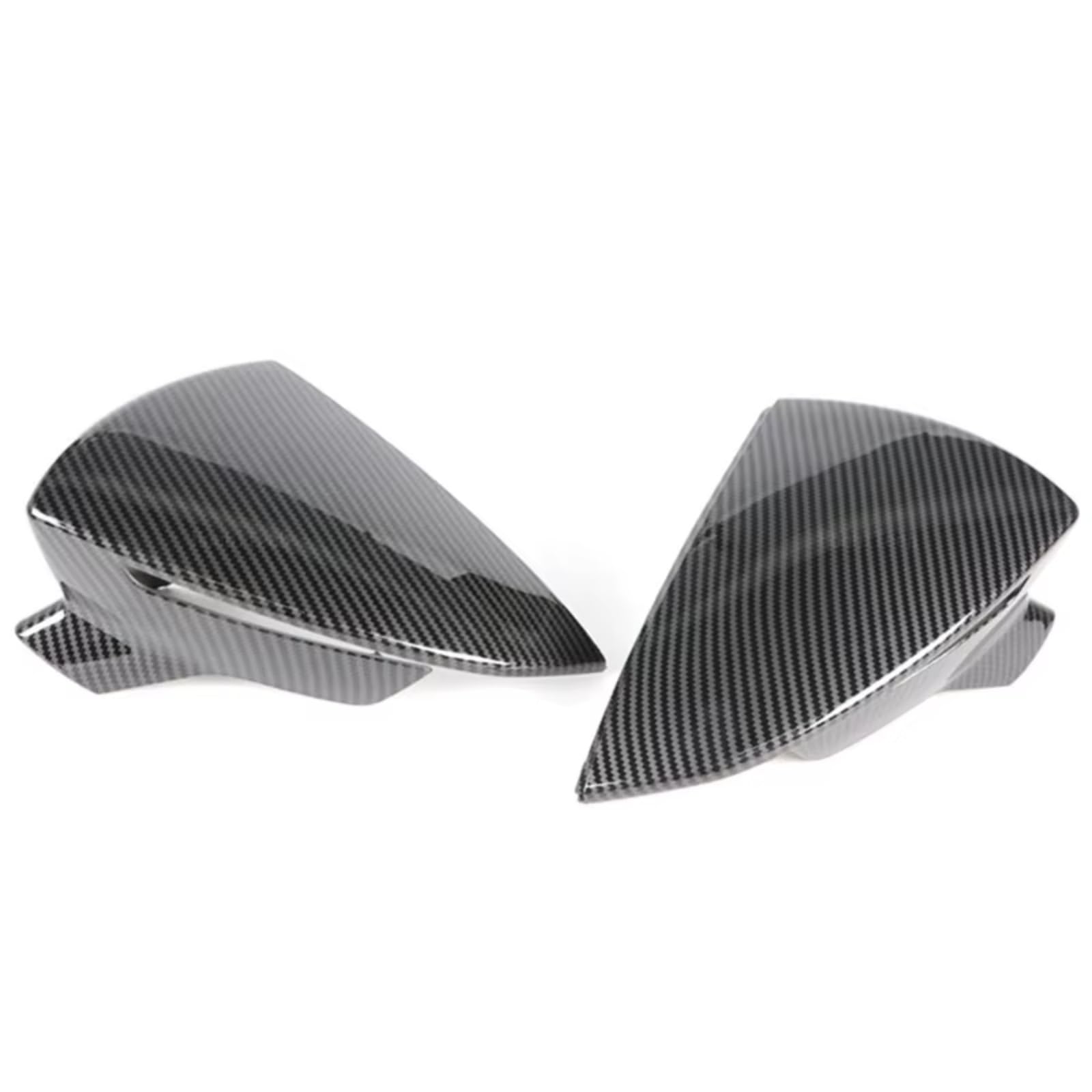 Kompatibel Mit Seat Für Ibiza Mk5 V 6F KJ1 2017 2018 2019 2020 2021 2022 2023 Seitenrückspiegelabdeckung Autozubehör(Carbon pattern) von abywrpagg