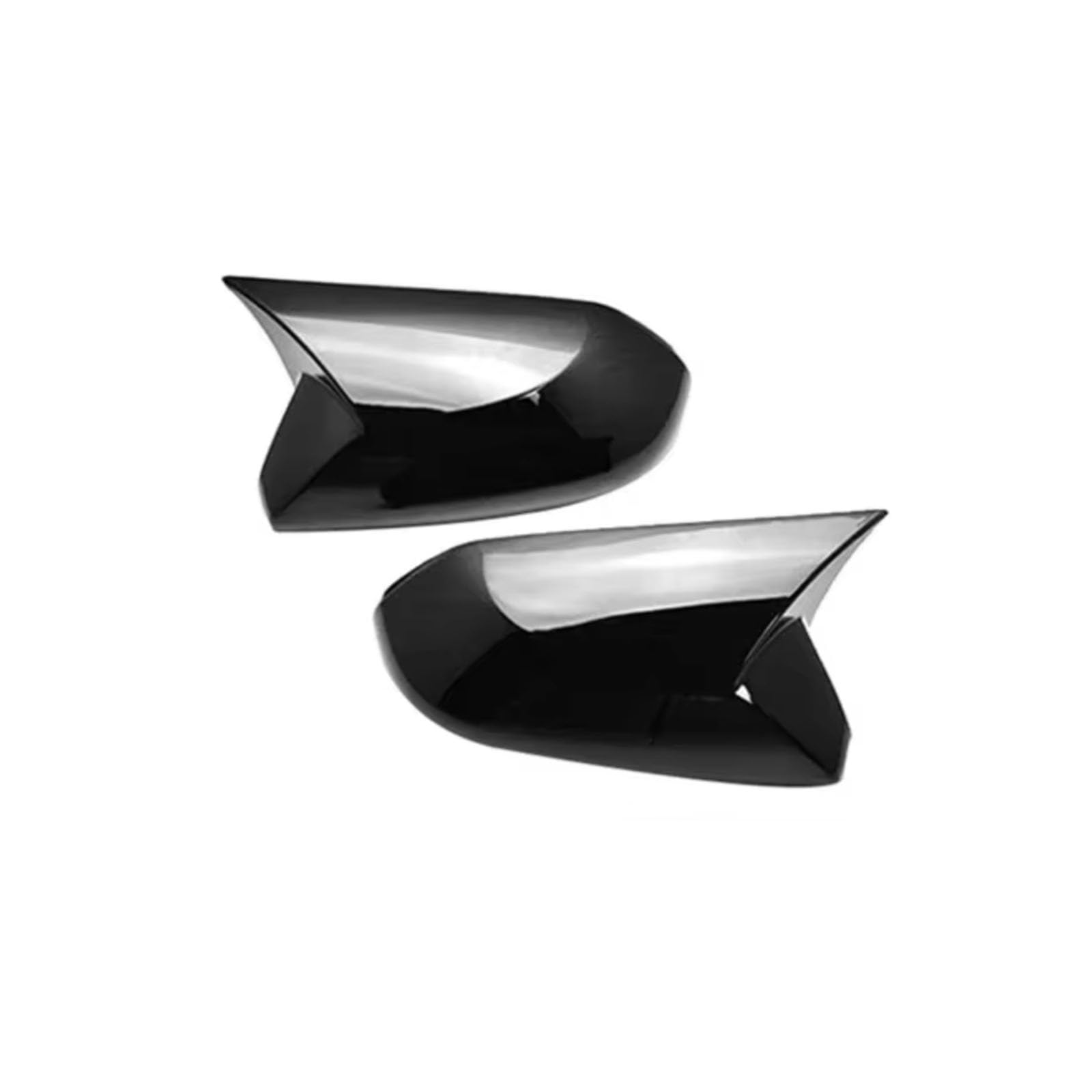 Kompatibel Mit Toyota Für CHR Japan Verison 2018 2019 2020 2021 2022 Autoseite Rückspiegelabdeckung Außentür Rückansicht Fall(Type A Black) von abywrpagg