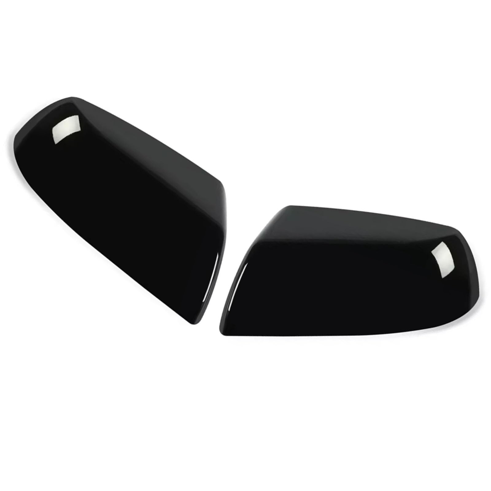 Kompatibel Mit Toyota Für Tundra Für Sequoia 2011 2012 2013 2014 2015 2016 2017 2018 2019 1 Paar Snap-On-Spiegelkappen Linkes Ruder(Gloss Black) von abywrpagg