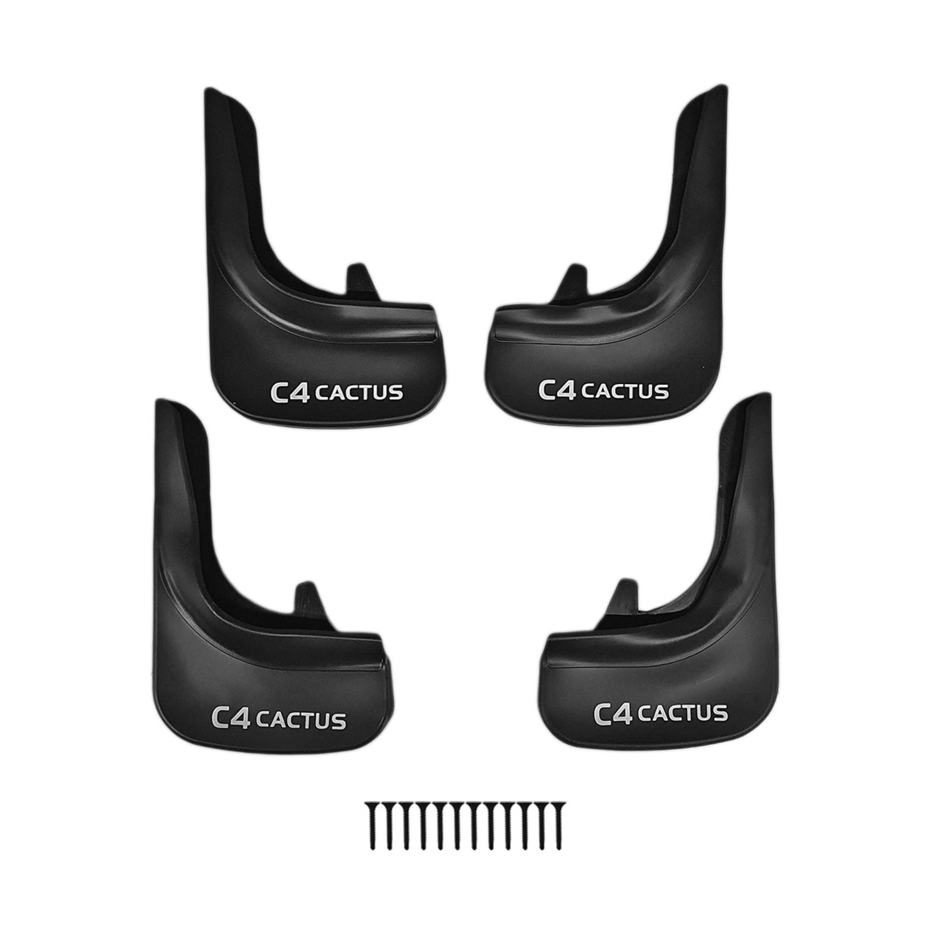 accessorypart Kompatibel mit Citroen C4 Cactus 2014-2024 Vorne + Hinten 4 TLG Set von accessorypart