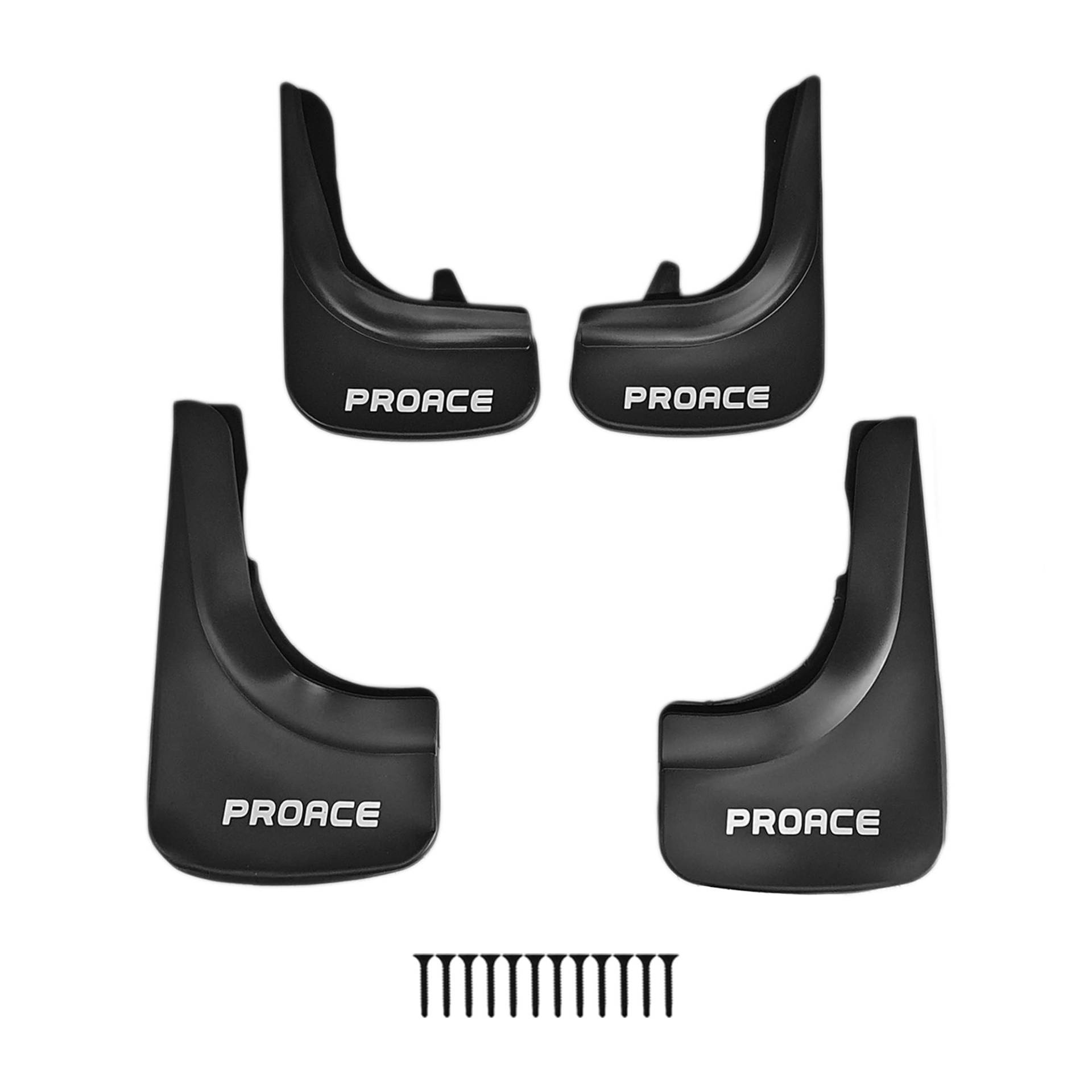accessorypart Kompatibel mit Toyota Proace 2016-2024 Vorne + Hinten 4 TLG Set von accessorypart