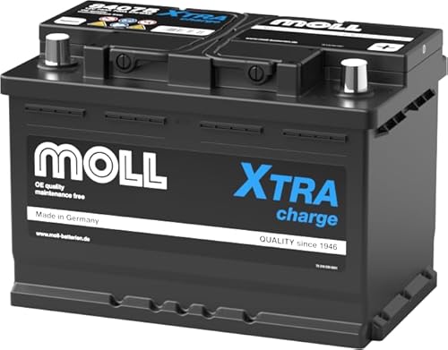 MOLL 84075 XTRA Charge Starterbatterie 12V 75Ah MOLL 84075 XTRA Charge Starterbatterie 12V 75Ah von accuzentrale