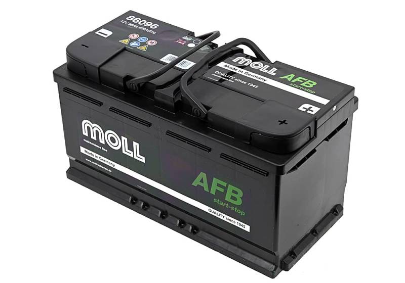 MOLL AFB start/stop Starterbatterie 12V Autobatterie (Moll AFB 86096) von accuzentrale