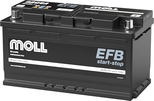 MOLL EFB start/stop Starterbatterie 12V Autobatterie (Moll EFB 82094) von accuzentrale