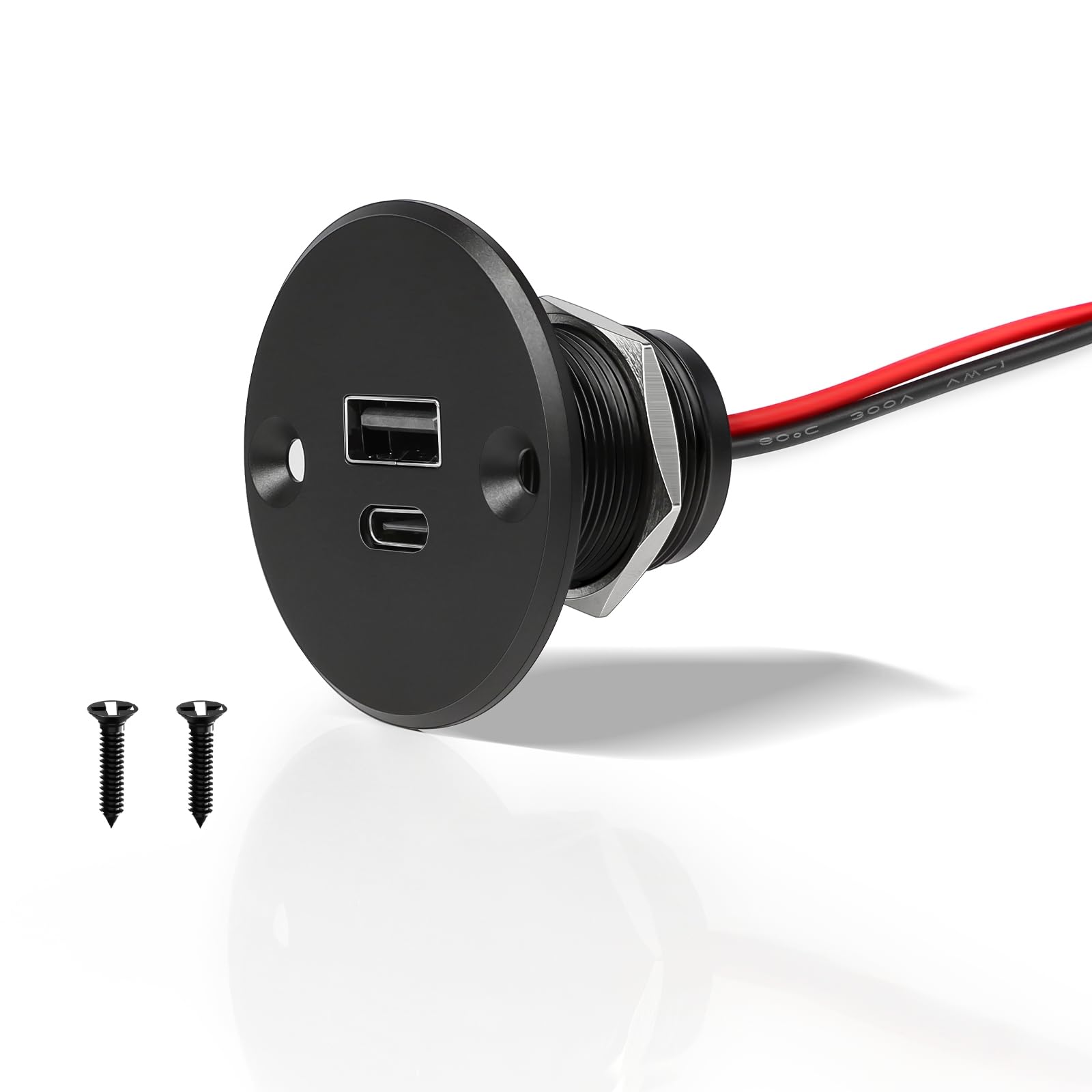 acegoo Wohnmobil USB C Steckdose 12V Aluminium USB Buchse Auto Ladegerät PD3.0 USB Typ C & QC3.0 USB A 24W Schnelle Aufladung KFZ für Boot LKW Wohnwagen Camper acegoo Wohnmobil USB C Steckdose 12V Aluminium USB Buchse Auto Ladegerät PD3.0 USB Typ C & QC3.0 USB A 24W Schnelle Aufladung KFZ für Boot LKW Wohnwagen Camper von acegoo