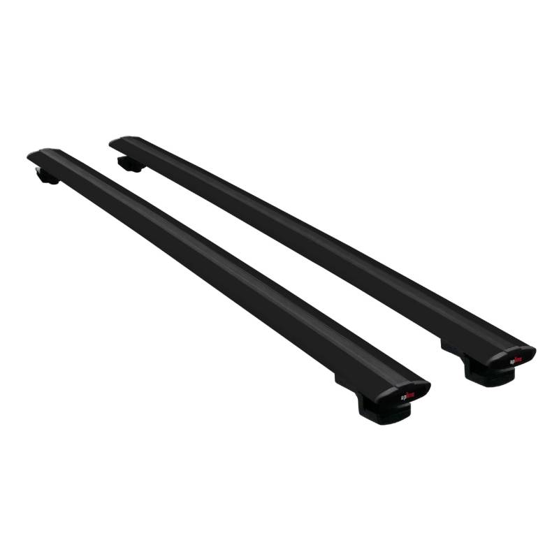 acpar Kompatibel mit Ford Explorer 2006-2010 Basic Model Relingträger Dachträger Auto Gepäckträger Schwarz Aluminium 2 Stangen von acpar