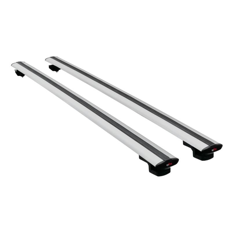 acpar Kompatibel mit Renault Megane Grand Tour 2002-2008 Basic Model Relingträger Dachträger Auto Gepäckträger Grau Aluminium 2 Stangen von acpar
