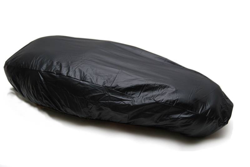 95 cm Motorrad Sitzbankabdeckung raincover Überzug wasserdicht Sitzbezug * Schutz gegen Nässe, Staub * schwarz 95 x 63 cm PVC mit Gummizug von actnew