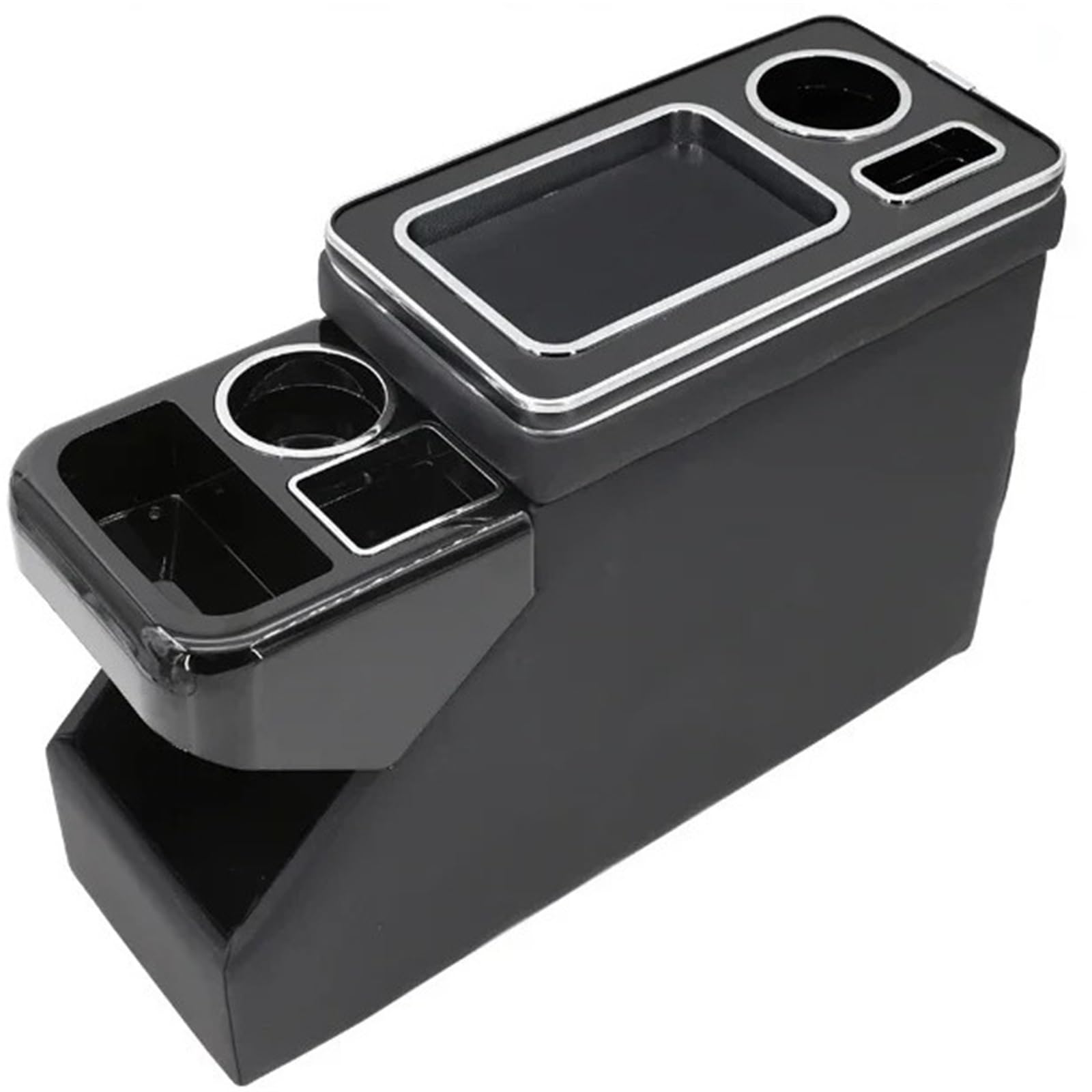 Auto Armlehne Box FÜR Suzuki FÜR Solio 2011-2016 Reihe Vorne Geländer Box Set Allgemeine Business Armlehne Zentrale Shop Business Auto Mittelkonsole Auto Armlehnenbox(1TH Black) von aejghfwjh