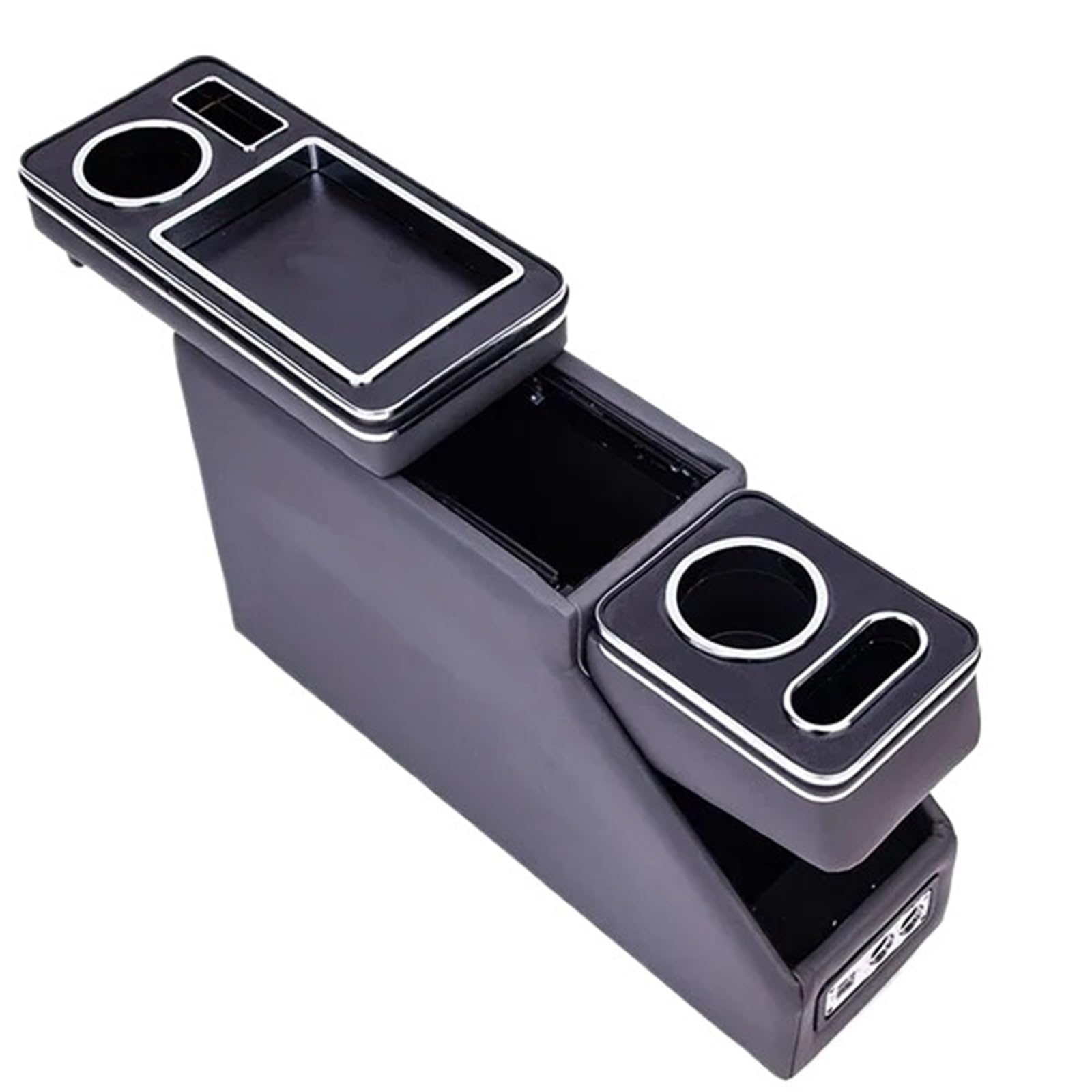 Auto Armlehne Box FÜR Toyota FÜR Wish FÜR Reihe Vorne Geländer Box Set Allgemeine Business Armlehne Zentrale Shop Business Auto 3th 15CM16CM Mittelkonsole Auto Armlehnenbox(Gray 16cm T*H3) von aejghfwjh