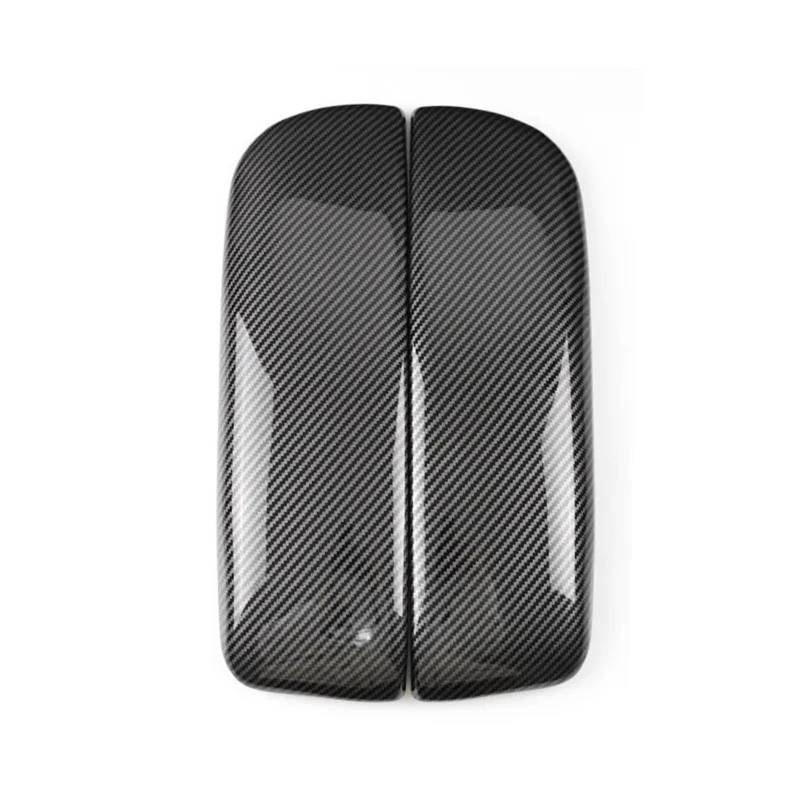 Auto Armlehne Box Für X5 Für X6 F15 F16 2014-2017 2018 2019 ABS-Kohlefasermuster Auto-Mittelkonsolendeckel Armlehnenkastenabdeckung Verkleidungszubehör Mittelkonsole Auto Armlehnenbox von aejghfwjh