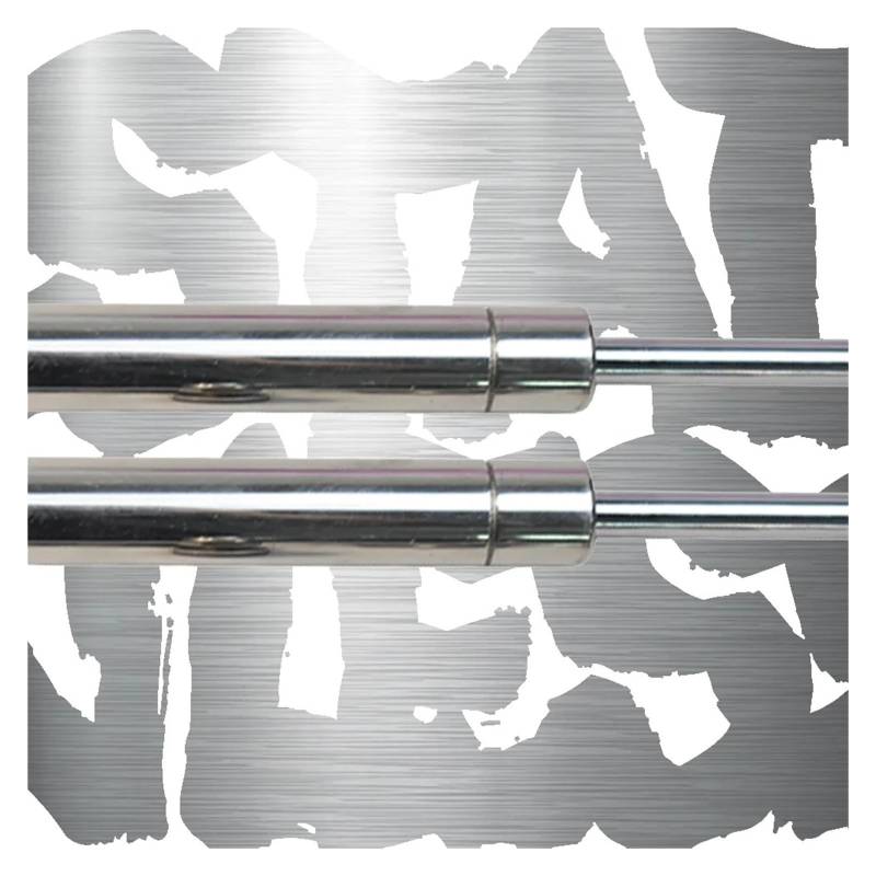 Stück Kofferraum Gasfeder Für Kia Für Rio 3rd (UB) Fließheck 2 Stücke Hinten Heckklappe Boot Gas Frühling Streben Prop Lift Unterstützung Dämpfer Kofferraum Gasfederstrebe(Stainless Steel) von aejghfwjh