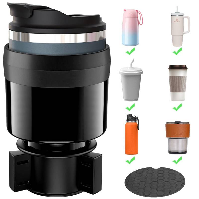 agctrler Auto Getränkehalterung, Flaschenhalter Auto, Auto Getränkehalter Expander, Auto Getränke Halterung, Universeller Cup Holder Auto Wasserflasche von agctrler