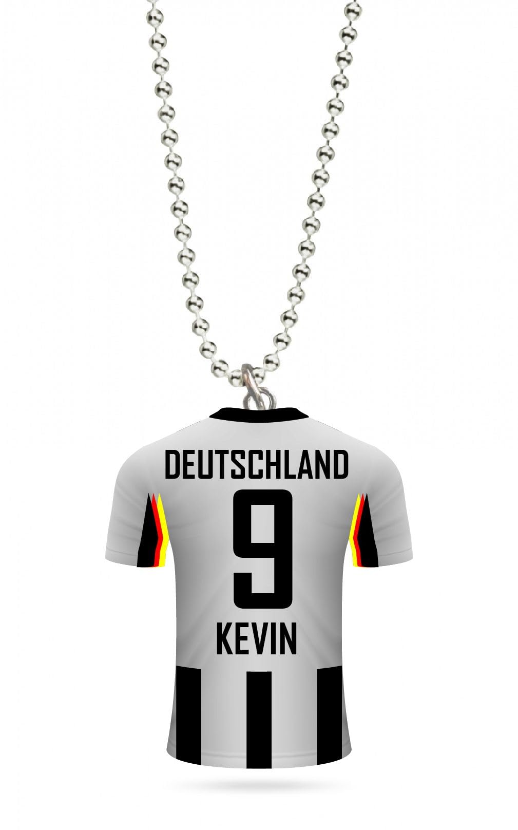 Deutschland Trikot Fanartikel Fußball Kette Auto Anhänger für Autospiegel von aina