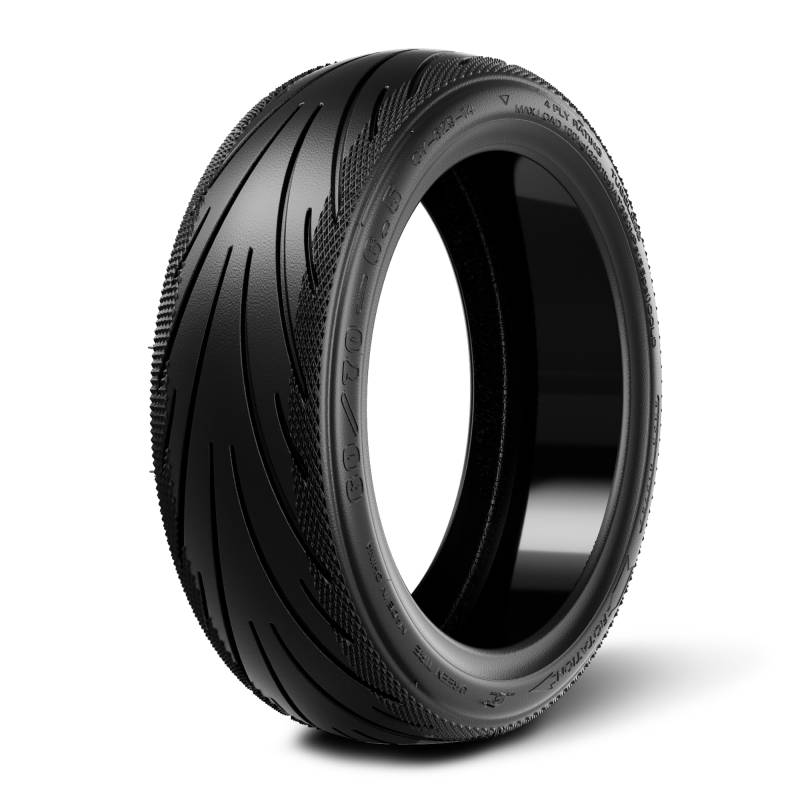 Airwak 60/70-6.5 Tubeless Vorderrad Reifen für Segway Ninebot Max G2 G2D G2E G65 Kickscooter, 10 Zoll Vakuum Gummi Selbstheilender Rutschfest Außenreifen für Elektroroller Original Zubehör von airwak