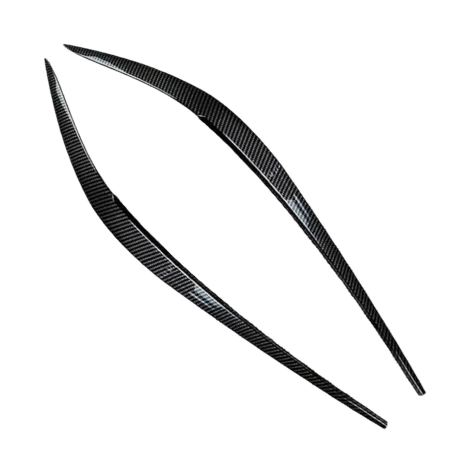 akddaf 2-teilige Aufkleber for die Augenbrauenabdeckung der Autoscheinwerfer, passend for 3er-Serie G20 G28 2019–2023 Scheinwerfer-Augenbrauenstreifen(Carbon Fiber Pattern) von akddaf