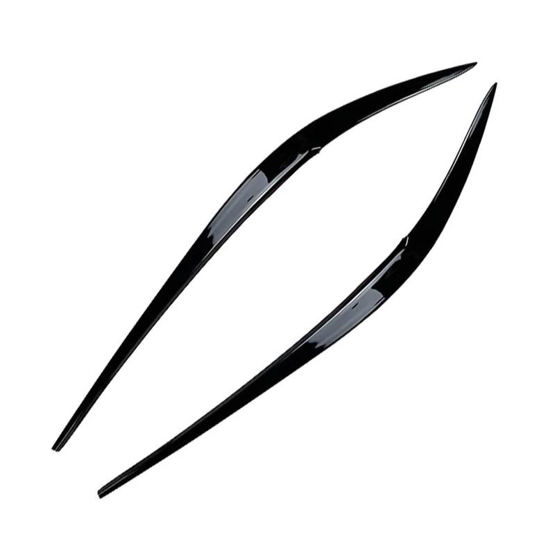 akddaf 2-teilige Aufkleber for die Augenbrauenabdeckung der Autoscheinwerfer, passend for 3er-Serie G20 G28 2019–2023 Scheinwerfer-Augenbrauenstreifen(Gloss Black) von akddaf