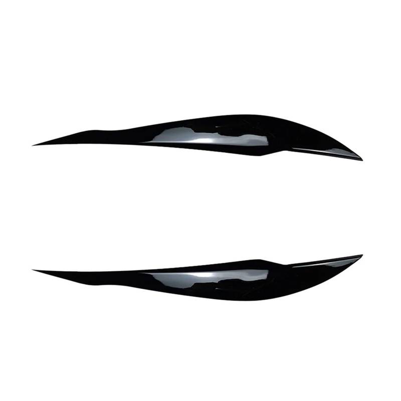 akddaf 2Pcs Front Überzogene Scheinwerfer Abdeckung Augenbraue Trim,Fit for F30 F35 2013-2019 Kopf Licht Lampe Augenlid Scheinwerfer-Augenbrauenstreifen von akddaf