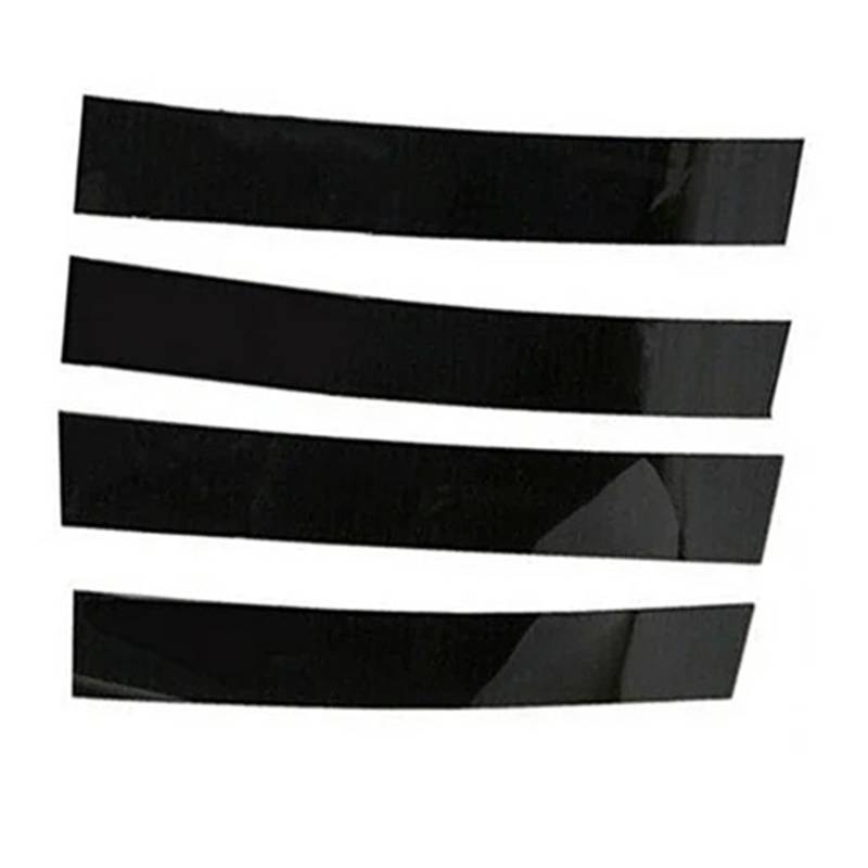 akddaf 4-teilige Aufkleber for Tür- und Fensterverkleidungen, passend for Dodge, Ram 1500 2500 3500 Crew Quad Extended Cab 2002-2008, Dekoration for Autosäulen Säulendekorationsaufkleber von akddaf
