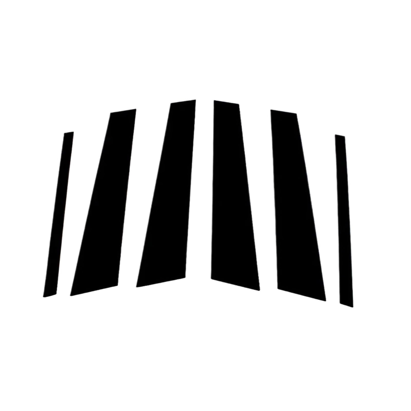 akddaf 6 Stück Auto-Säulenpfosten-Zieraufkleber, passend for, X1 E84 2010–2015, glänzendes schwarzes Türfenster-Formteil-Abdeckungs-Styling Säulendekorationsaufkleber akddaf 6 Stück Auto-Säulenpfosten-Zieraufkleber, passend for, X1 E84 2010–2015, glänzendes schwarzes Türfenster-Formteil-Abdeckungs-Styling Säulendekorationsaufkleber von akddaf