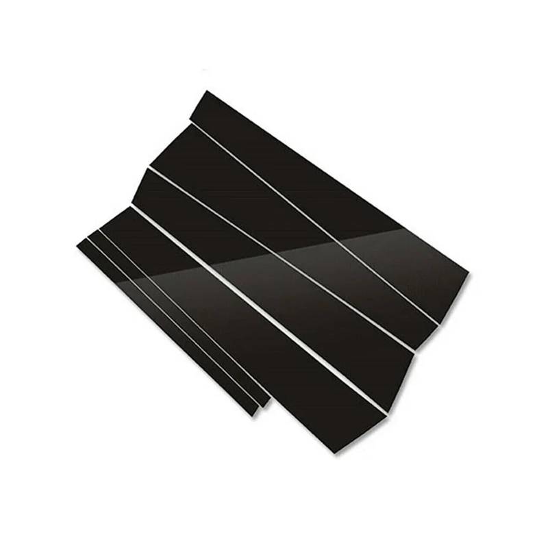 akddaf 6 Stück Autotür-Fenster-BC-Säulenaufkleber, passend for Nissan, Armada 2005–2014, Säulenpfosten-Zierabdeckungen, Auto-Styling-Zubehör Säulendekorationsaufkleber von akddaf
