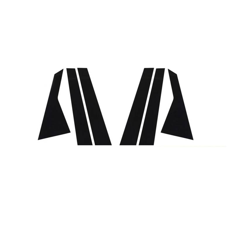 akddaf 6 Stück Autotürsäulen-Aufkleber, passend for Renault, XM3, passend for Samsung XM3 2022–2023 Säulendekorationsaufkleber von akddaf