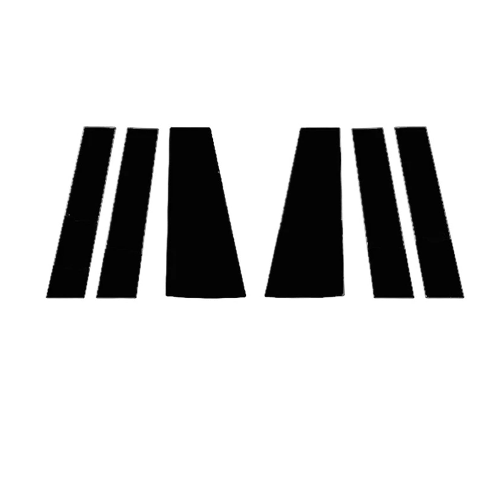 akddaf 6-teilige Aufkleber for die Säulenverkleidung von Autofenstern und -türen, passend for Odyssey 2011–2017 Säulendekorationsaufkleber akddaf 6-teilige Aufkleber for die Säulenverkleidung von Autofenstern und -türen, passend for Odyssey 2011–2017 Säulendekorationsaufkleber von akddaf