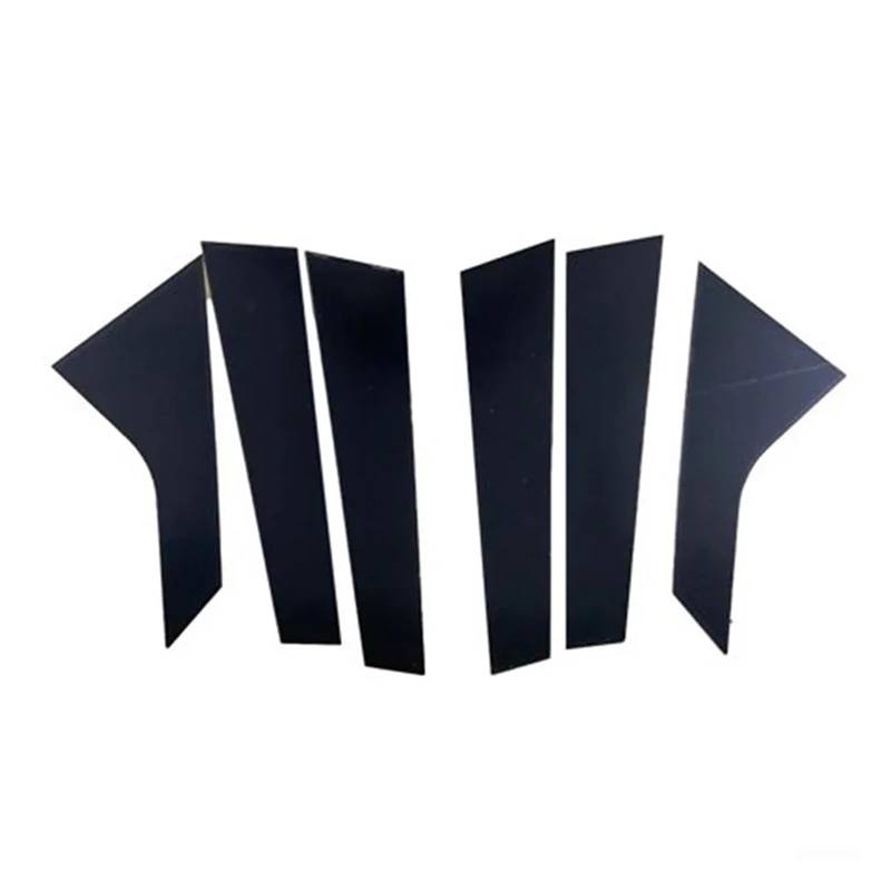 akddaf 6Pcs Auto Fenster Tür Säule Beiträge Aufkleber Trim Abdeckung, Fit for Hyundai, Sonata 2020-2023 Auto Spalte Dekoration Styling Säulendekorationsaufkleber von akddaf