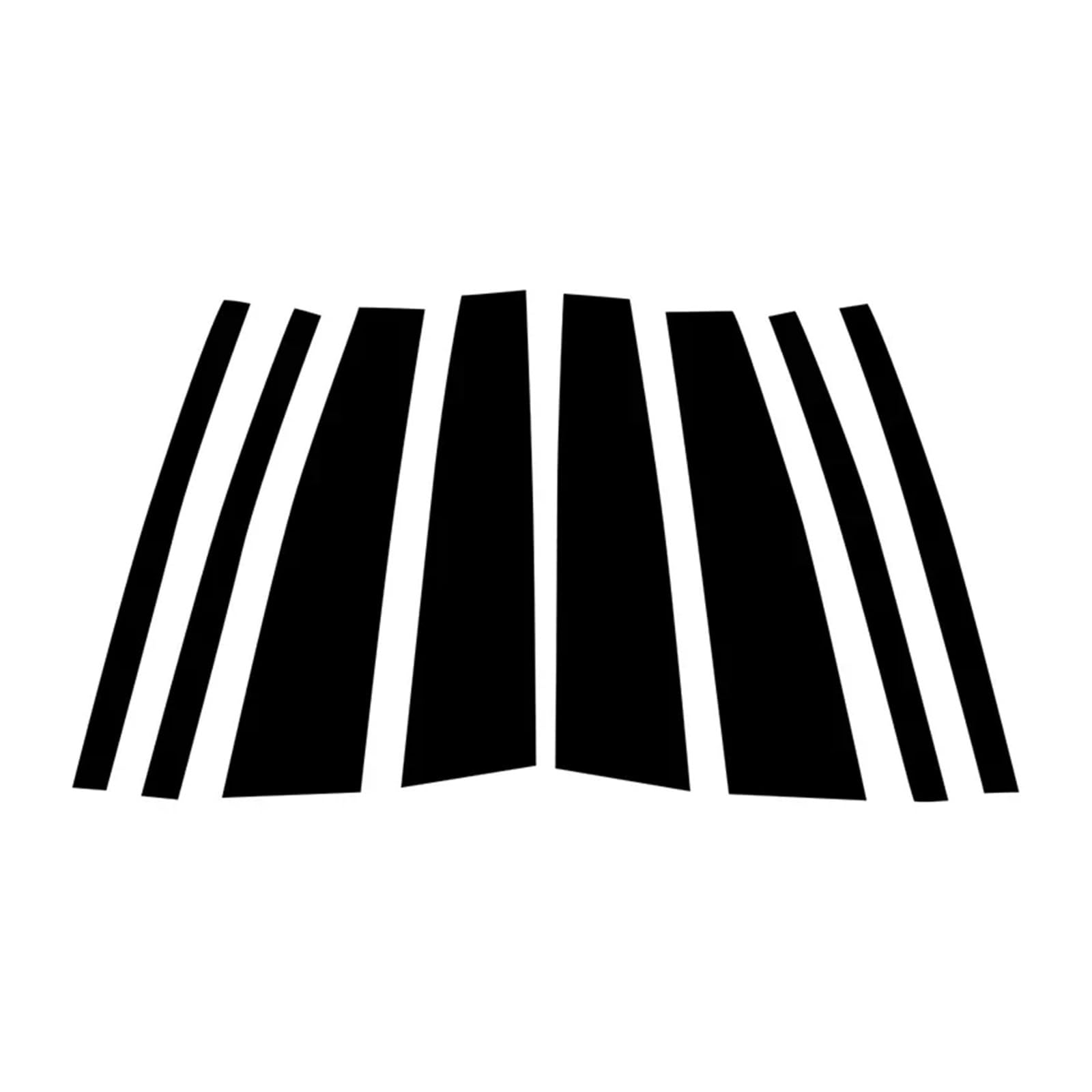 akddaf 8-teilige Aufkleber for Tür-/Fenstersäulen, passend for X3 2004–2010. Säulendekorationsaufkleber akddaf 8-teilige Aufkleber for Tür-/Fenstersäulen, passend for X3 2004–2010. Säulendekorationsaufkleber von akddaf