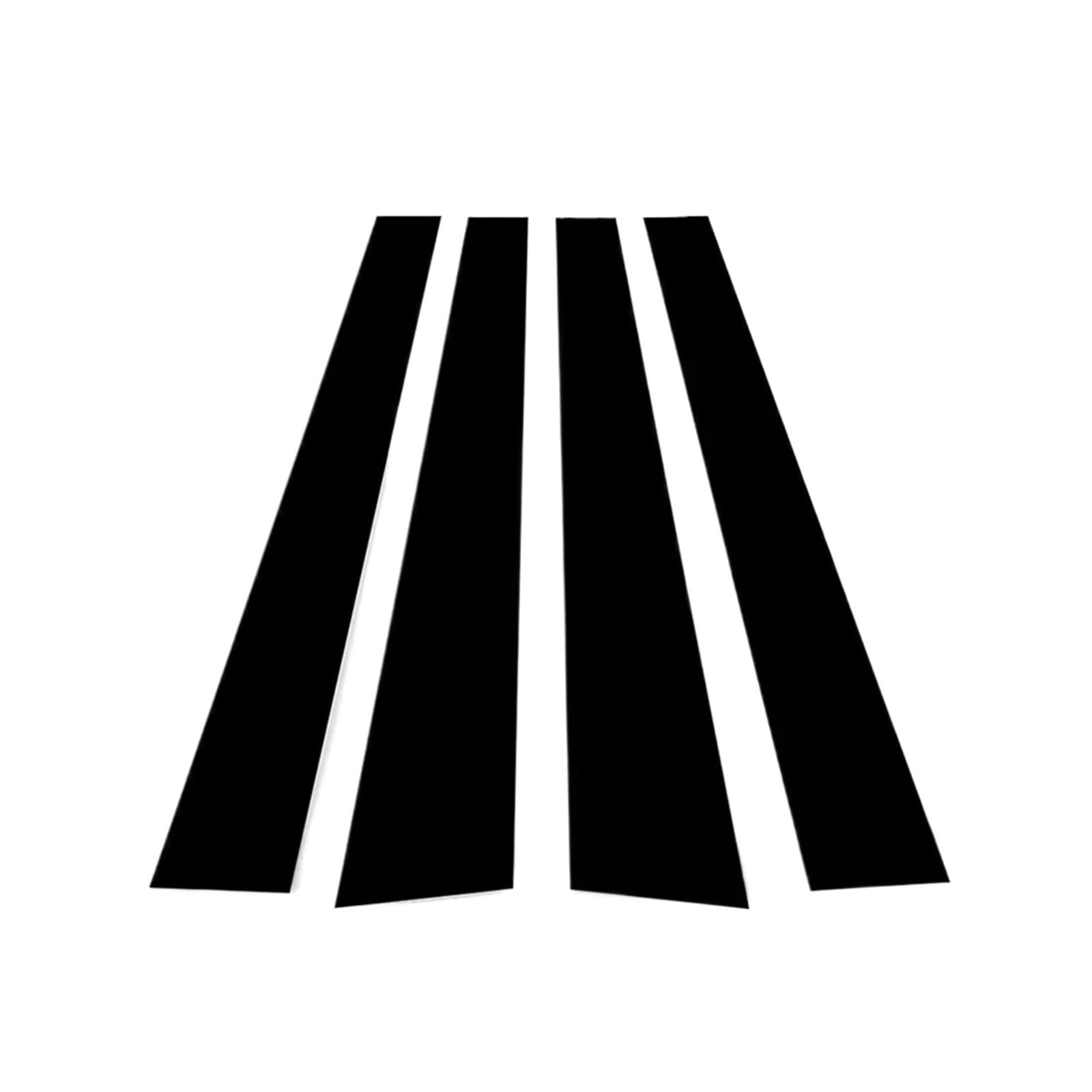 akddaf Aufkleber for Autosäulenpfosten, Türfensterverkleidung, passend for Mitsubishi, L200 Triton Sportero Hunter 2005–2014, glänzend schwarz Säulendekorationsaufkleber akddaf Aufkleber for Autosäulenpfosten, Türfensterverkleidung, passend for Mitsubishi, L200 Triton Sportero Hunter 2005–2014, glänzend schwarz Säulendekorationsaufkleber von akddaf