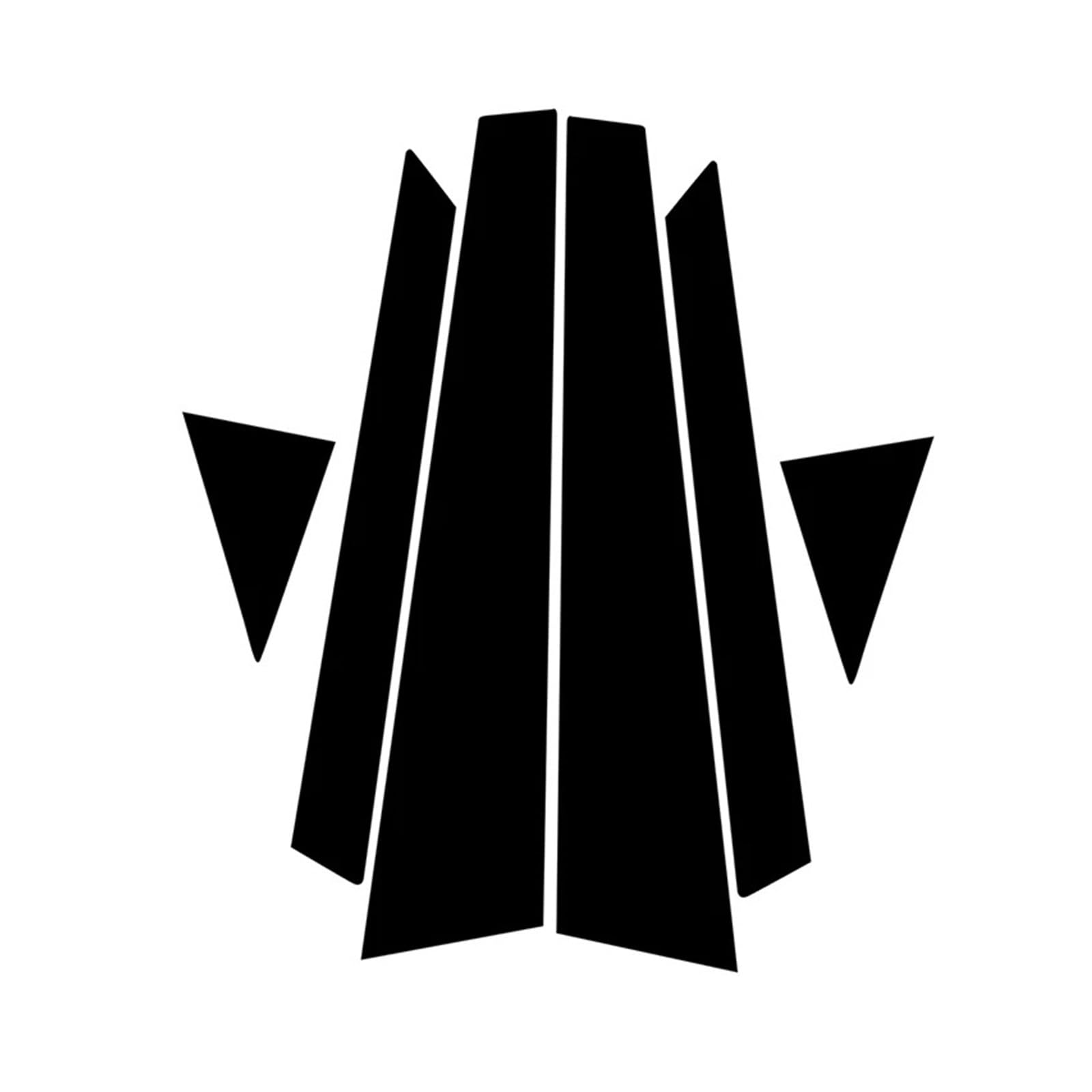 akddaf Aufkleber for Autotürsäulen, passend for A6 C5 4B 1997–2004 C6 4F 2005–2011 Säulendekorationsaufkleber akddaf Aufkleber for Autotürsäulen, passend for A6 C5 4B 1997–2004 C6 4F 2005–2011 Säulendekorationsaufkleber von akddaf