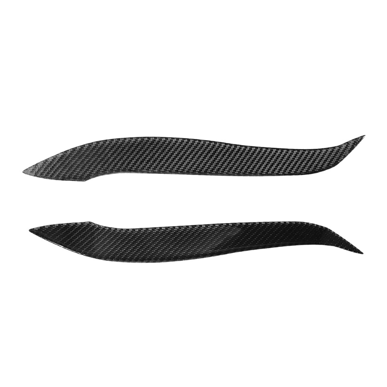 akddaf Aufkleber for die Augenlid-Augenbrauenabdeckung des Autoscheinwerfers, passend for Toyota, Starlet Glanza EP91 1996–1999 Scheinwerfer-Augenbrauenstreifen(Carbon Fiber) von akddaf