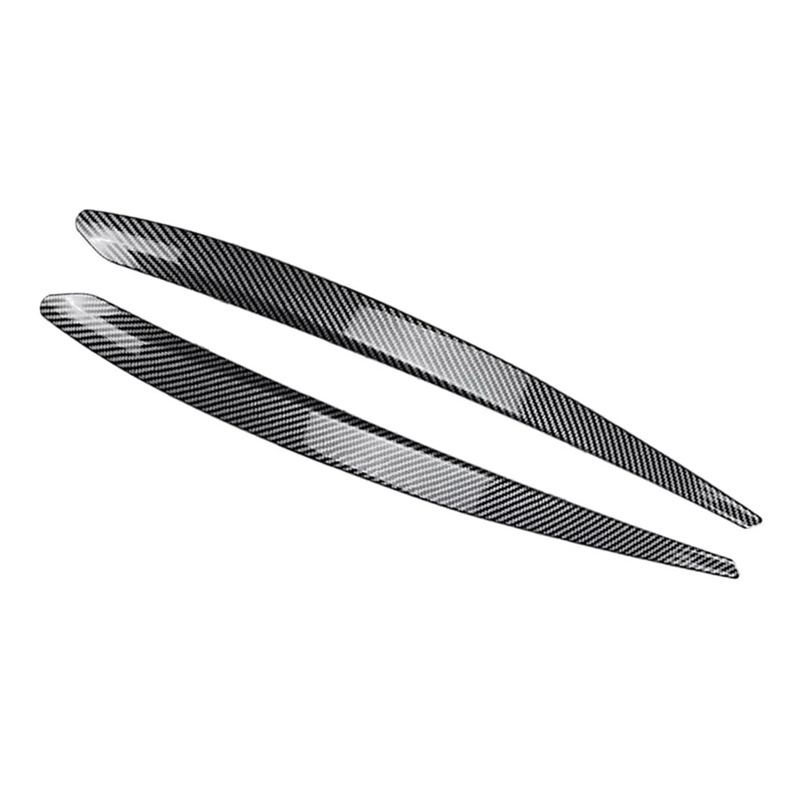 akddaf Auto Front Scheinwerfer Augenbraue Augenlider Trim Aufkleber Abdeckung,Fit for Skoda, Superb B8 2015-2019 Scheinwerfer-Augenbrauenstreifen(Carbon Fiber Pattern) von akddaf