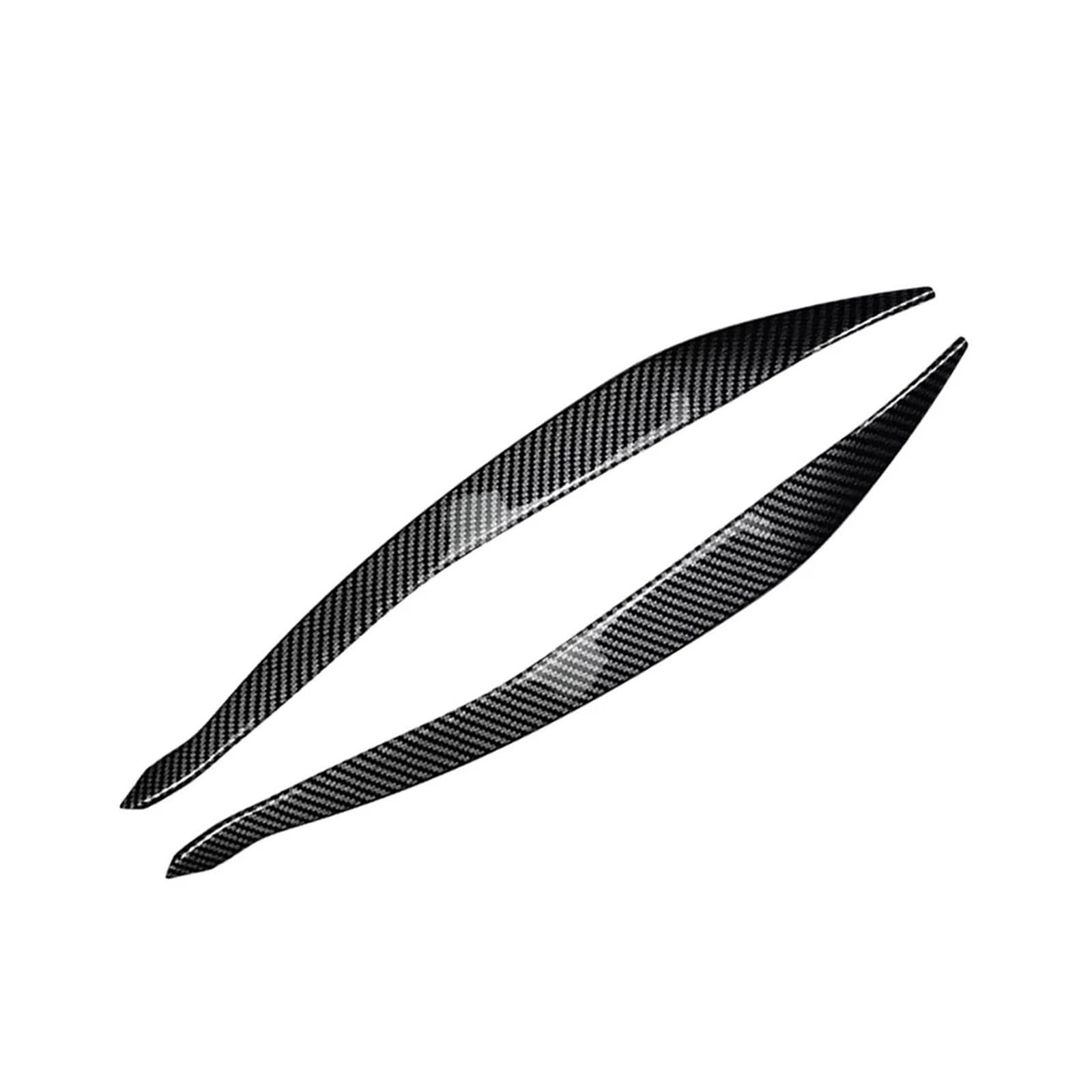 akddaf Auto Scheinwerfer Augenbrauen Augenlider Aufkleber Trim Abdeckung,Fit for 5 Series F10 F11 2015-2017 Scheinwerfer Scheinwerfer-Augenbrauenstreifen(Carbon Fiber Pattern) von akddaf