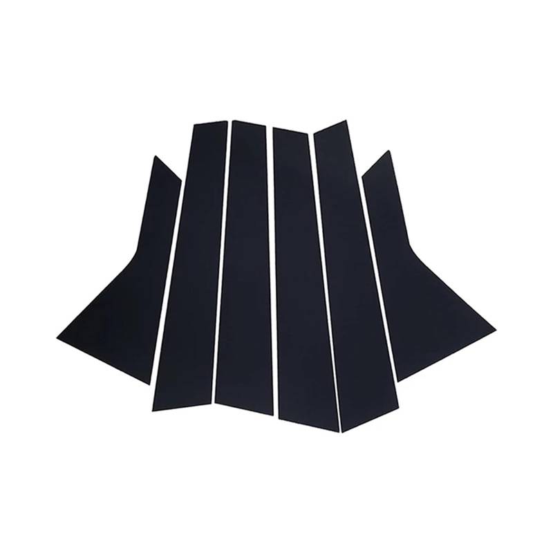 akddaf Autofenster-Säulenpfosten-Türverkleidungsabdeckung, passend for Nissan, Qashqai J10 2008–2013, Zubehör, Außenteile Säulendekorationsaufkleber von akddaf