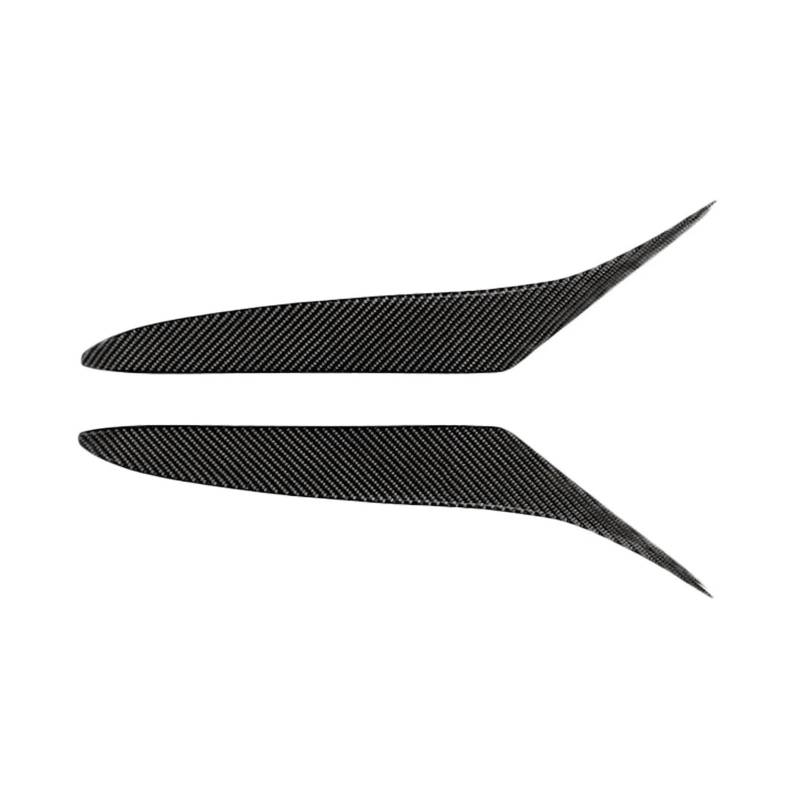 akddaf Autoscheinwerfer-Augenbrauen-Augenlider-Aufkleber, passend for Mazda, RX8 Coupé 2004–2008 Scheinwerfer-Augenbrauenstreifen(Carbon Fiber) von akddaf