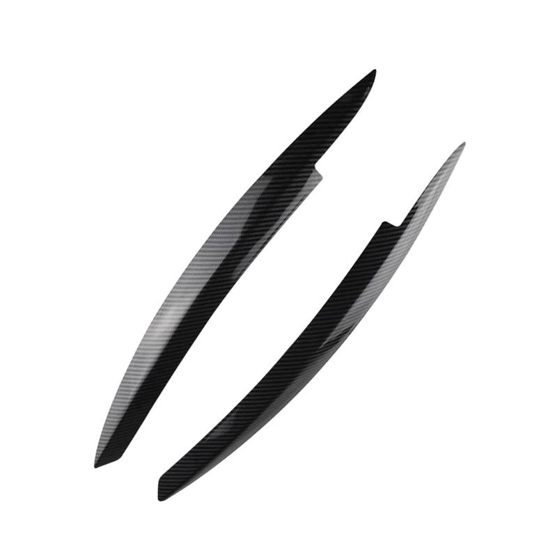akddaf Autoscheinwerfer-Augenlider-Aufkleber-Zierabdeckung, passend for Volkswagen, passend for VW, passend for Golf VI MK6 2008–2013, Scheinwerfer-Augenbraue Scheinwerfer-Augenbrauenstreifen(Carbon F von akddaf